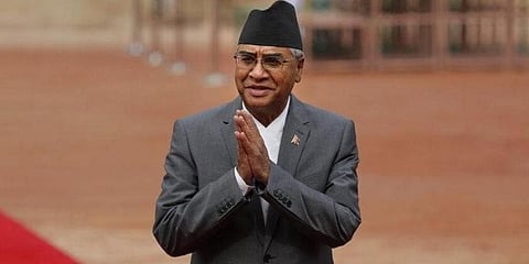 Nepal Prime Minister Sher Bahadur Deuba continues to hold power sharing negotiations over government formation. (Photo | AP)