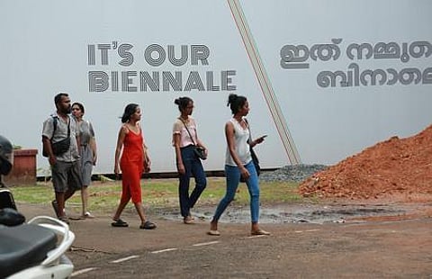 Art entusiast visiting Aspinwall House at Kochi | TP Sooraj