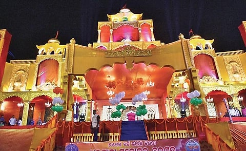 The Raj Darbar of King Kansa at Hatpada in Bargarh | Express