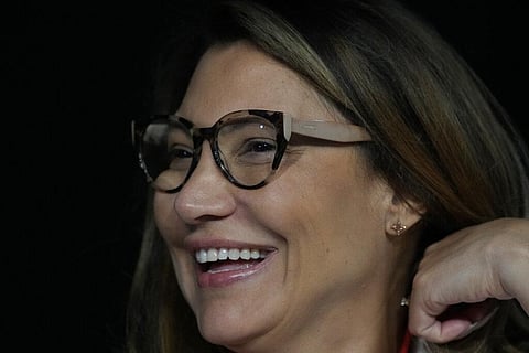 Rosangela Silva, wife of Brazilian President Luiz Inacio Lula da Silva