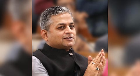 Manoj Kumar Mishra, principal secretary of the Electronics and Information Technology department (Photo | LinkedIn)