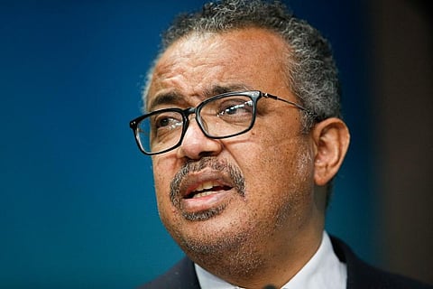The head of the World Health Organization, Tedros Adhanom Ghebreyesus . (Photo | AP)