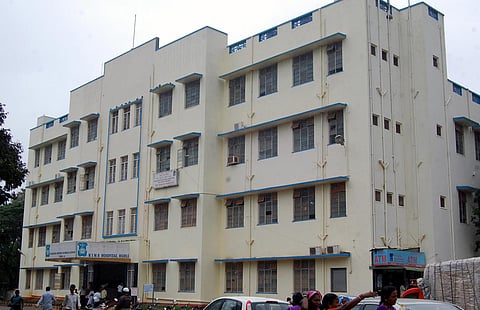 KIMS hospital in Hubballi (Photo | D Hemanth)
