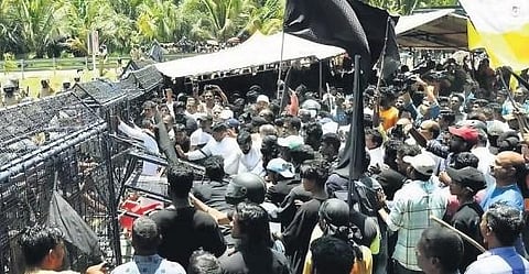 In a new twist to the Vizhinjam issue, the state government informed the Kerala High Court that central forces had the authority to maintain security in the Vizhinjam port area. (Photo | EPS)