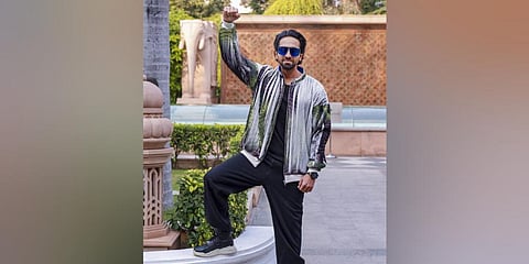 Bollywood star Ayushmann Khurrana during promotions for 'An Action Hero'. (Photo | PTI)