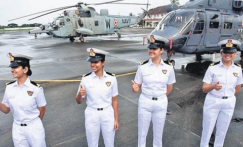 The women sailors will also be trained in the same manner as their male counterparts. (File Photo)