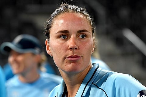 Reflecting...Natalie Sciver, the No 1 all-rounder in the world. (Photo | AFP)