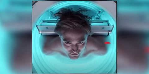 Actor Robert Pattinson in 'Mickey 17'