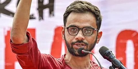 Former JNU student leader Umar Khalid. (File photo | PTI)