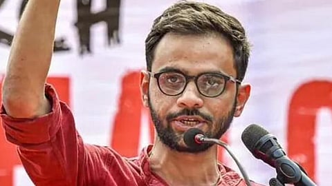 Former JNU student leader Umar Khalid.