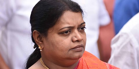 Social welfare minister Geetha Jeevan(File Photo | EPS)