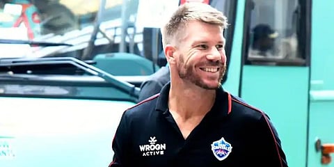 Australian batsman David Warner (File photo | IPL)