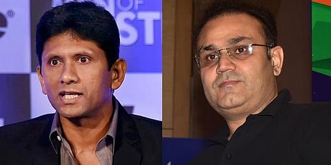 Former players Venkatesh Prasad and Virender Sehwag