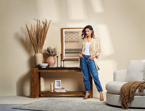 Deepika Padukone has been signed as Pottery Barn's brand ambassador. (Photo | Pottery Barn)