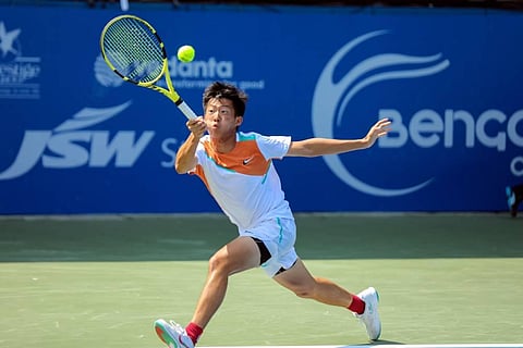 Chinese Taipei tennis player Chun-hsin Tseng. (Photo | EPS)