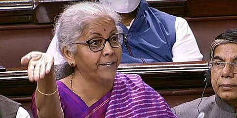 Finance Minister Nirmala Sitharaman (Photo| ANI)