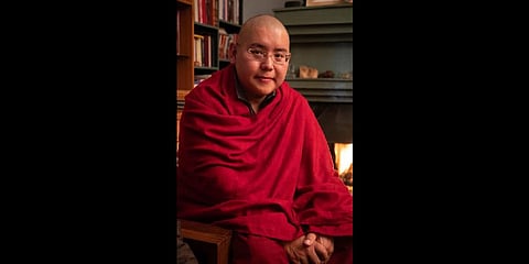 His Eminence the 7th Yongzin Ling Rinpoche.(Photo | Twitter @LingRinpoche)