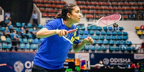 India's Tasnim Mir beat Indonesia's Yosephine Susanto at the 30th Iran Fajr International Challenge 2022. (Photo | Twitter, @BAI_Media)