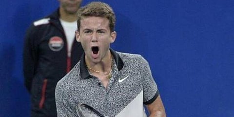 French tennis star Enzo Couacaud (Photo| Facebook)