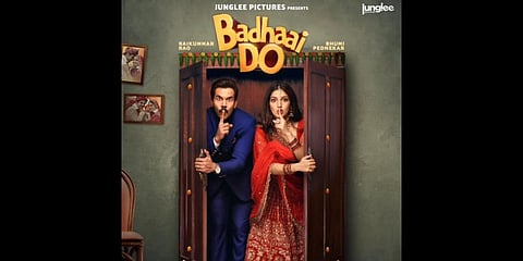 Poster of Badhaai do.(Photo | Twitter)