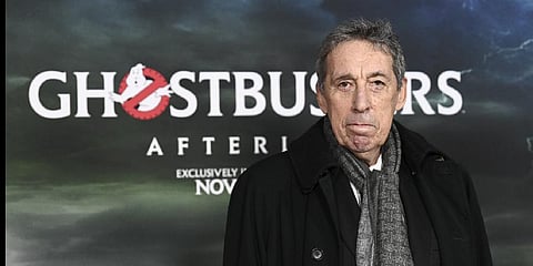 Producer Ivan Reitman attends the premiere of 'Ghostbusters: Afterlife' at AMC Lincoln Square 13 on Monday, Nov. 15, 2021.(Photo | AP)