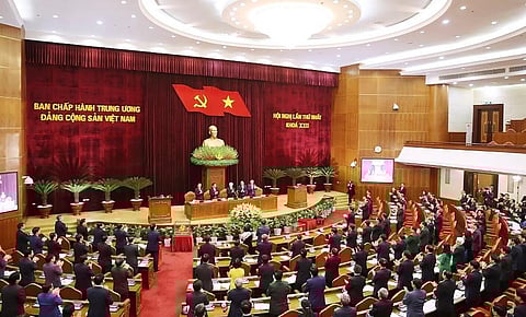 ietnam Communist party central committee holds a meeting in Hanoi, Vietnam ( Photo | AP)