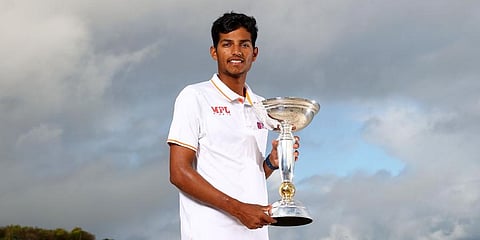 ICC U-19 World Cup 2022 winning Indian skipper Yash Dhull. (Photo | ICC)