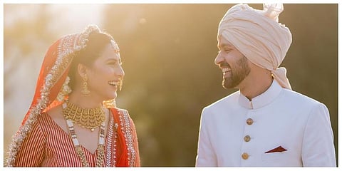 Vikrant Massey and Sheetal Thakur. (Photo: Instagram/ Vikrant Massey)