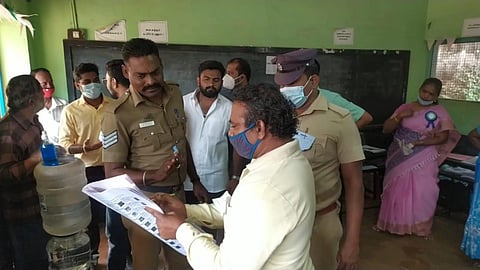 The district police registered a case against the booth agent, R Girirajan. (Photo | EPS)