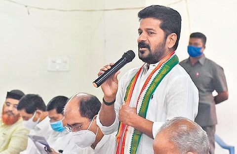 TPCC president A Revanth Reddy (Photo | S Senbagapandiyan)