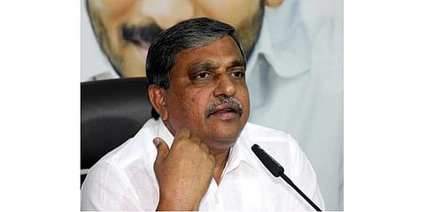Sajjala Ramakrishna Reddy. (File photo)