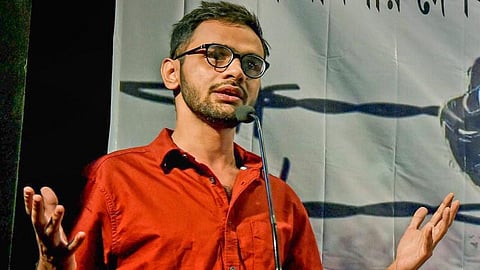 Former JNU student leader Umar Khalid.