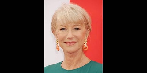 Veteran Hollywood star Helen Mirren