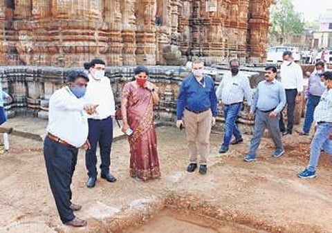 Archaeological Survey of India review meeting ( Photo |EPS)