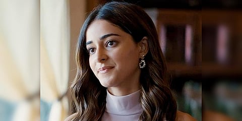 Ananya Panday in a still from 'Gehraiyaan'. (Photo| IMDb)