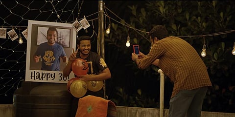 A scene from the Malayalam hit 'Jan-e-man' (Photo | YouTube screengrab)