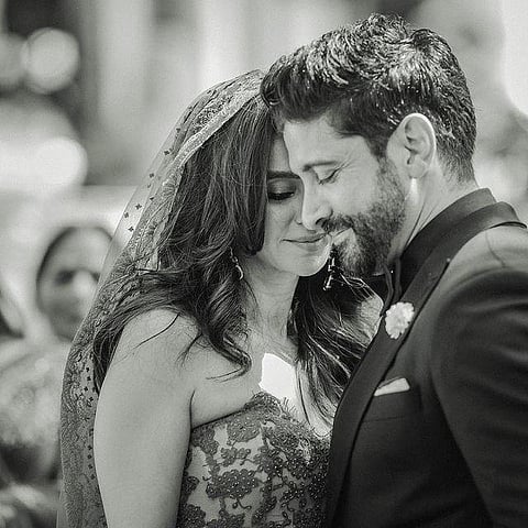 Farhan Akhtar, Shibani Dandekar share pics of 'precious moments' from their wedding
