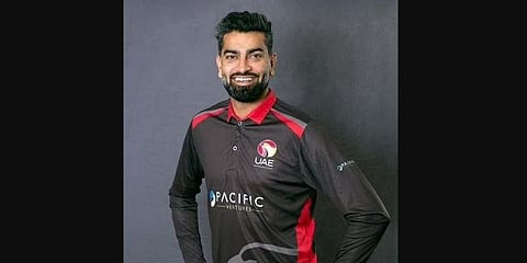 UAE skipper Ahmed Raza (Photo | Ahmed Raza Twitter)