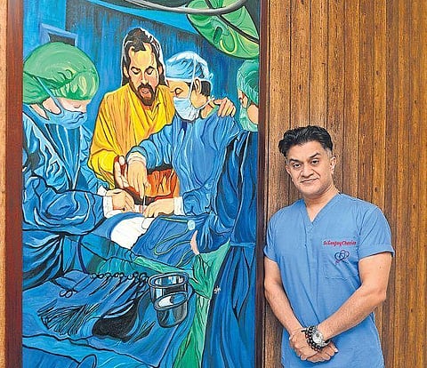 Manithan and medicine maketh his raison d’etre