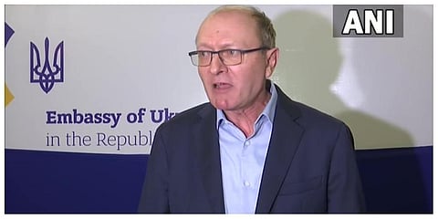 Ukrainian ambassador to India Igor Polikha. (Photo: ANI)