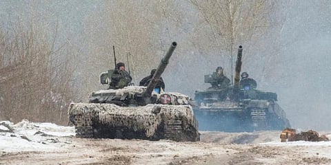 Ukraine claims that it shot down 5 Russian planes and 1 helicopter. (Photo | AFP)