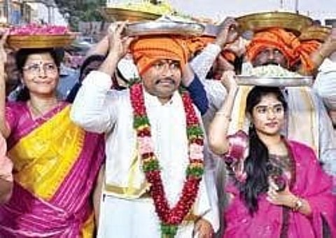 Endowments Minister Vellampalle Srinivas Rao. (Photo | EPS)