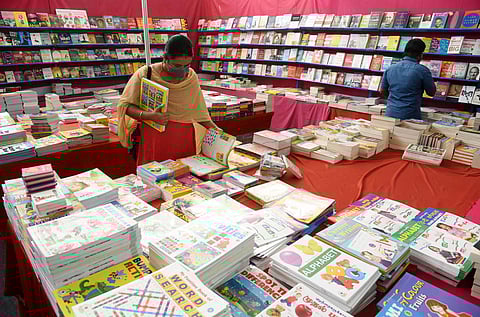 The 44th edition of the annual Chennai Book Fair at YMCA grounds in Nandanam in 2021 (File Photo | R Satish Babu, EPS)