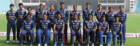 Indian women's cricket team (Photo | Twitter/BCCI women)