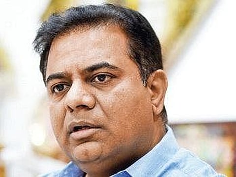 MAUD Minister KT Rama Rao. (File photo)