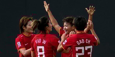 China Women's Football Team (Photo | AP)