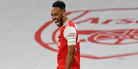 Former Arsenal captain Pierre-Emerick Aubameyang (Photo | AP)