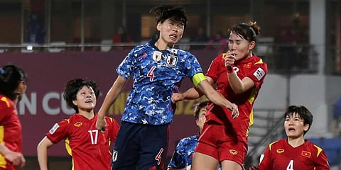 Japan midfielders Kumagai Saki (Photo | AP)