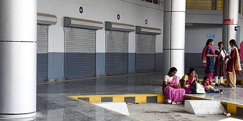New shops that have come up at Chathiram bus stand in Tiruchy | M K Ashok Kumar