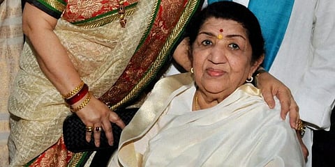 Singing legend Lata Mangeshkar (Photo | PTI)